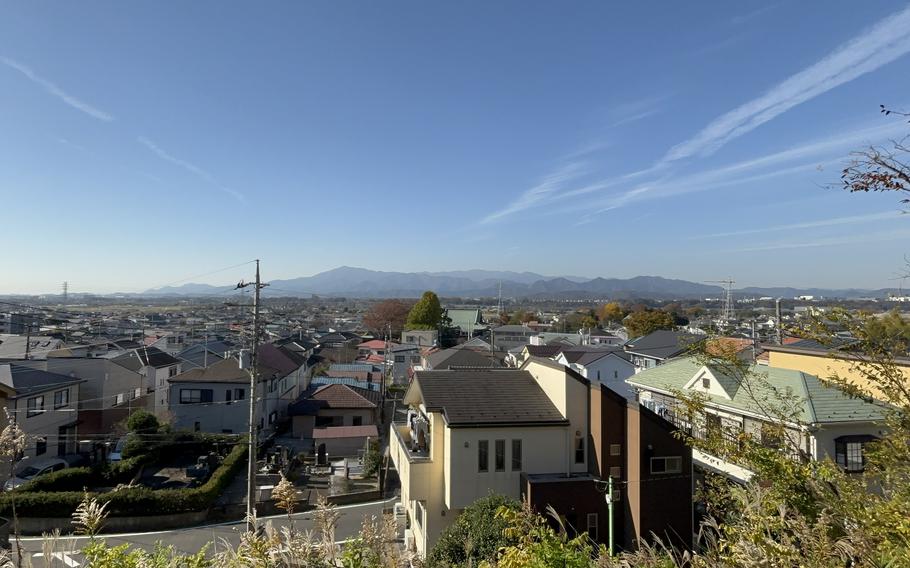 Sobudai District in Zama City, view from the hill